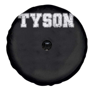 Team Tyson Spare Tire Cover Family Personalized Name Retro Vintage Minimalism TS02 Print Your Wear