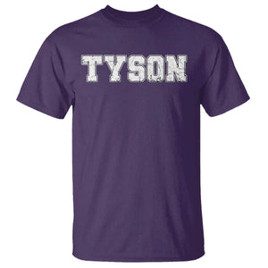 Team Tyson T Shirt Family Personalized Name Retro Vintage Minimalism TS02 Purple Print Your Wear