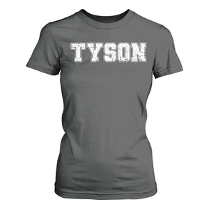 Team Tyson T Shirt For Women Family Personalized Name Retro Vintage Minimalism TS02 Dark Heather Print Your Wear