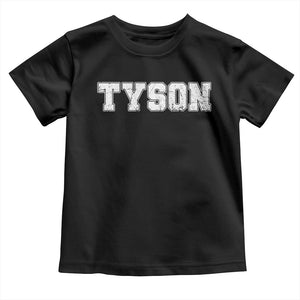 Team Tyson Toddler T Shirt Family Personalized Name Retro Vintage Minimalism TS02 Black Print Your Wear