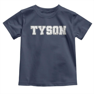 Team Tyson Toddler T Shirt Family Personalized Name Retro Vintage Minimalism TS02 Navy Print Your Wear