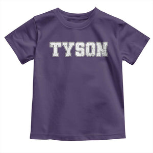 Team Tyson Toddler T Shirt Family Personalized Name Retro Vintage Minimalism TS02 Purple Print Your Wear