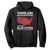 American Republican 2024 Hoodie There Are No Blue States Only Big Blue Cities America Map TS02 Black Print Your Wear