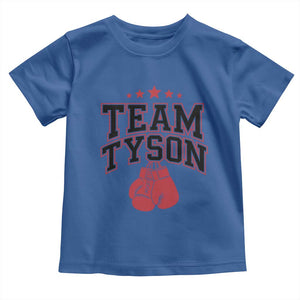 Team Tyson Toddler T Shirt Family Personalized Name Retro Red TS02 Royal Blue Print Your Wear