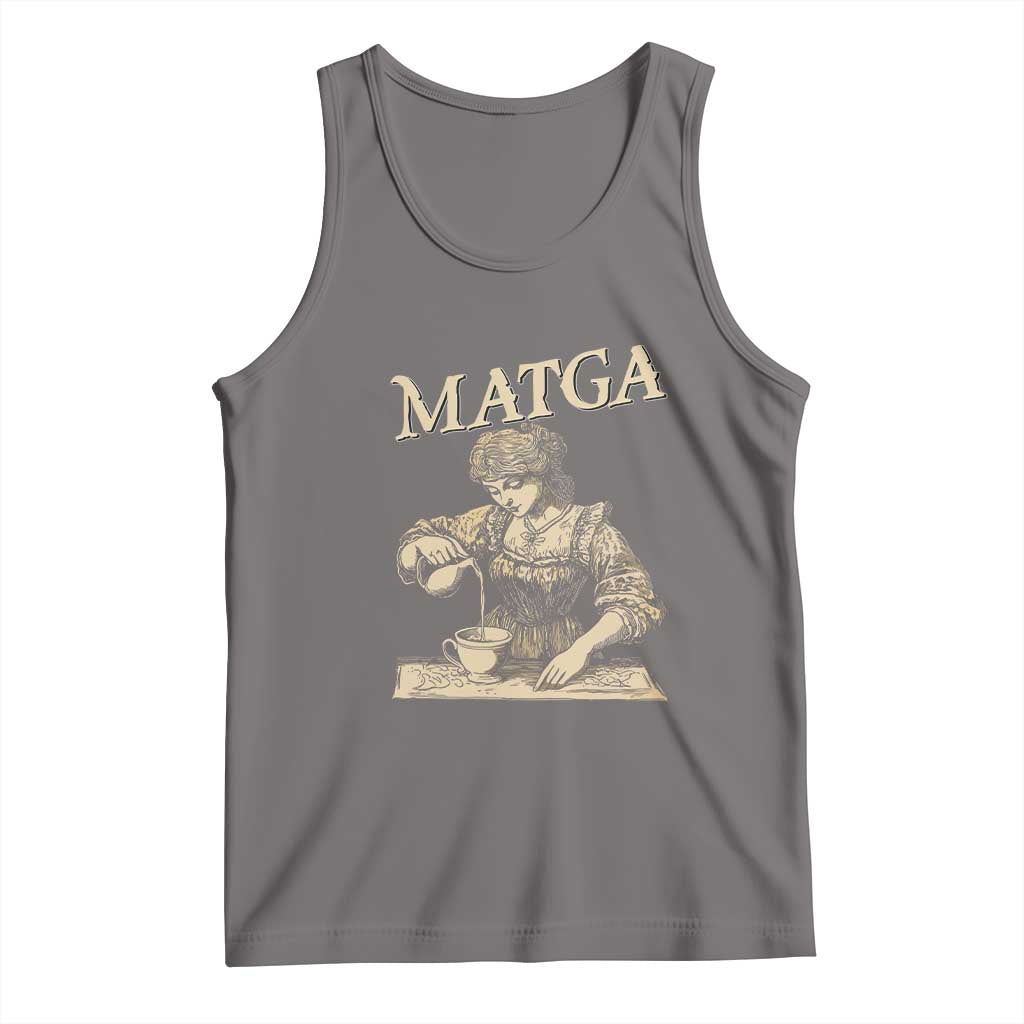 MATGA Make Aqua Tofana Great Again Tank Top Funny Feminist Retro Vintage TS02 Deep Heather Print Your Wear