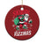 Funny Santa Rizz Xmas Christmas Ornament Retro Skibidi Rizzmas Claus Skating Board Xmas TS02 Print Your Wear