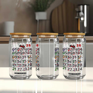 2026 Car Racing Circuit Glass Can International Race Track Schedule Graphic with Flags TS02 Print Your Wear