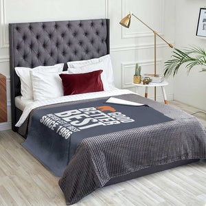 Good Better Best Since 1986 Throw Blanket Never Let It Rest Motivational CFB TS02 Print Your Wear