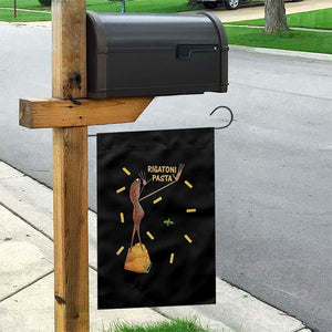 Funny Rigatoni Pasta Marcus The Worm Garden Flag Dramatic Pasta Lover Foodie Meme TS02 Print Your Wear