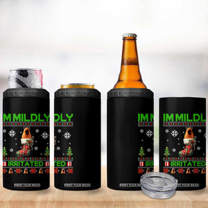 Mildly Irritated Marcus the Worm Meme 4 in 1 Can Cooler Tumbler Funny Christmas Stocking Weirdcore TS02 Print Your Wear