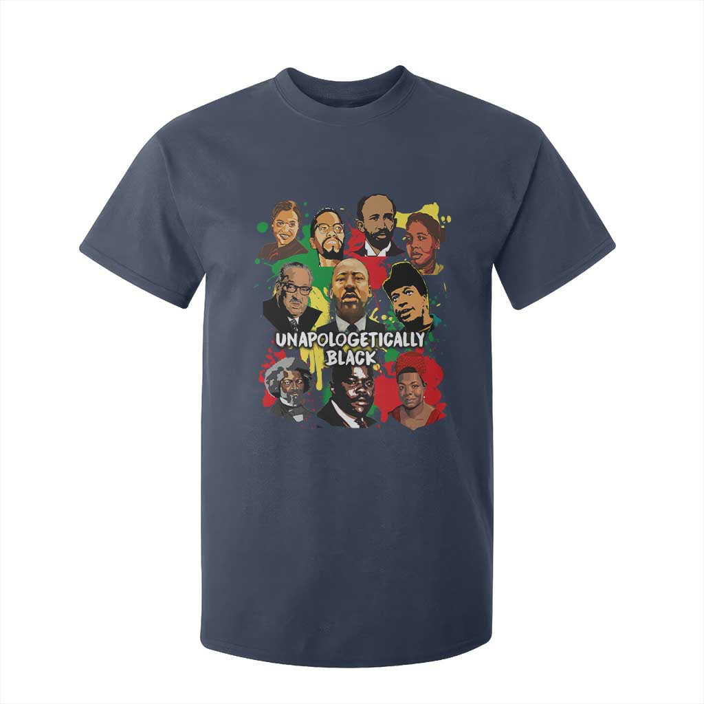 Civil Rights Leaders T Shirt For Kid Unapologetically Dope Black Inspiration TS02 Navy Print Your Wear