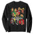 Civil Rights Leaders Sweatshirt Unapologetically Dope Black TS02 Black Printyourwear