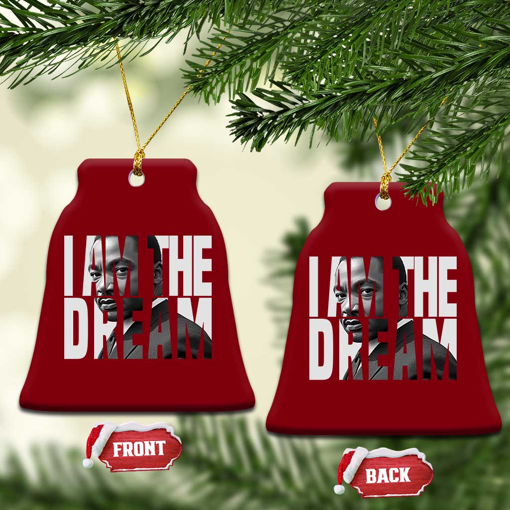 Martin Luther King MLK Day Ceramic Ornament I Am The Dream Black King Power Black History Month TS02 Print Your Wear
