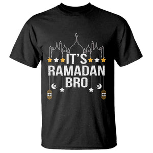 It's Ramadan Bro T Shirt Islamic Fasting Muslim TS02 Black Print Your Wear