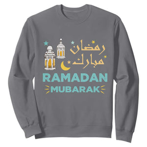 Ramadan Mubarak Muslim Sweatshirt TS02 Charcoal Print Your Wear