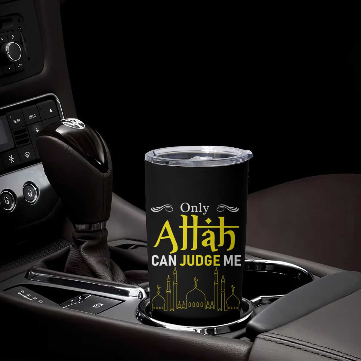 Only Allah Can Judge Me Tumbler Cup Islamic Muslim Ramadan Eid TS02 Print Your Wear