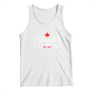 Canada Is Not For Sale Est. 1867 Tank Top TS02 White Print Your Wear