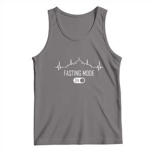 Happy Ramadan Islamic Tank Top Fasting Mode Is On Muslim TS02 Deep Heather Print Your Wear