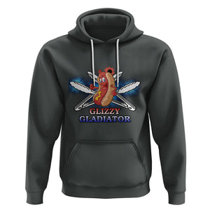 Hot Dog Lover Hoodie Glizzy Gladiator TS02 Dark Heather Printyourwear