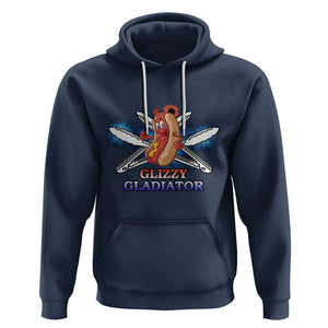 Hot Dog Lover Hoodie Glizzy Gladiator TS02 Navy Printyourwear