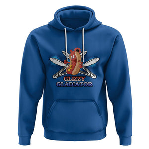 Hot Dog Lover Hoodie Glizzy Gladiator TS02 Royal Blue Printyourwear