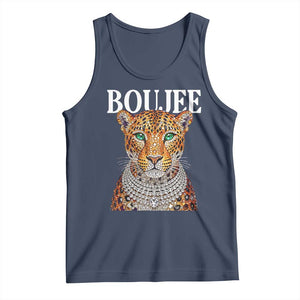 Boujee Gemstone Leopard Glamorous Wild Cat Graphic Tank Top