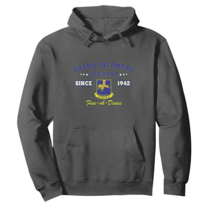 502nd Infantry Regiment Strike Five Oh Deuce 1942 Hoodie Veteran US Army