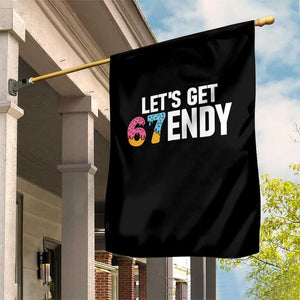 Funny Six Seven 67 Garden Flag Lets Get Sendy 6 7 Meme Icecream TS02 Print Your Wear