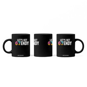Funny Six Seven 67 Coffee Mug Lets Get Sendy 6 7 Meme Icecream TS02 Print Your Wear