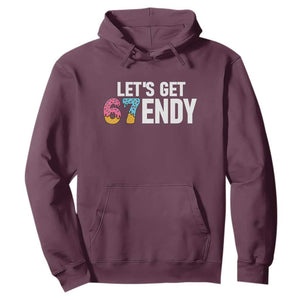Funny Six Seven 67 Hoodie Lets Get Sendy 6 7 Meme Icecream TS02 Maroon Print Your Wear