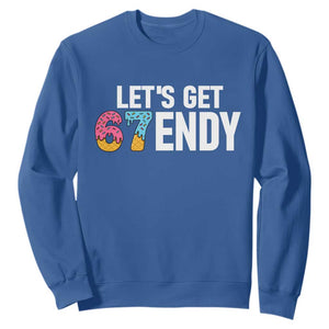 Funny Six Seven 67 Sweatshirt Lets Get Sendy 6 7 Meme Icecream TS02 Royal Blue Print Your Wear