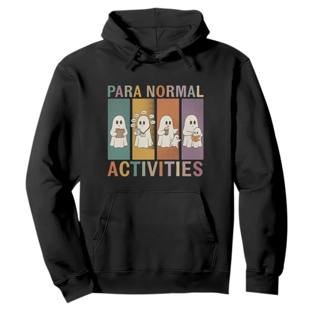 Para Normal Activities Cute Ghost Sheets Graphic Hoodie Paramedic EMS Parent Funny Halloween Gift