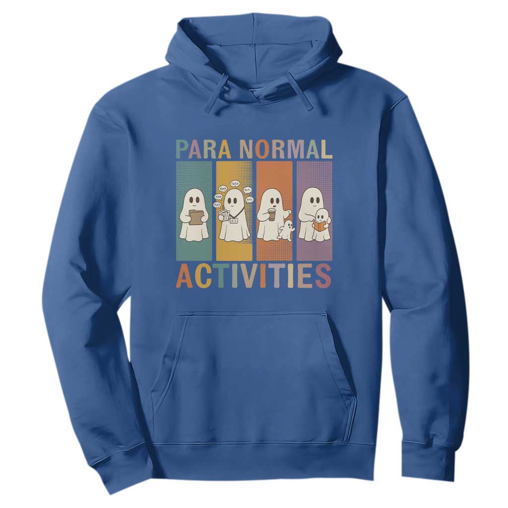 Para Normal Activities Cute Ghost Sheets Graphic Hoodie Paramedic EMS Parent Funny Halloween Gift