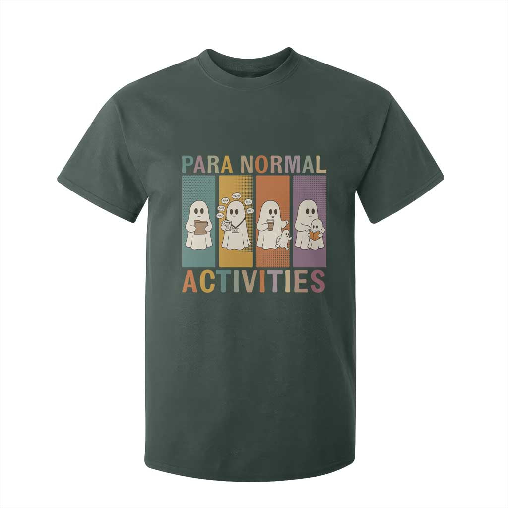 Para Normal Activities Cute Ghost Sheets Graphic T Shirt For Kid Paramedic EMS Parent Funny Halloween Gift