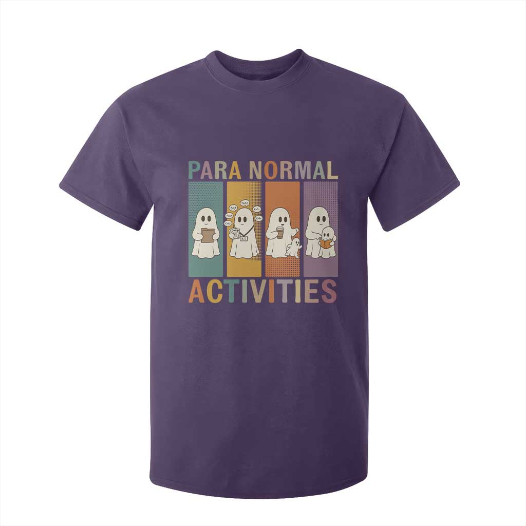Para Normal Activities Cute Ghost Sheets Graphic T Shirt For Kid Paramedic EMS Parent Funny Halloween Gift