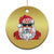 Funny Santa Rizz Xmas Christmas Ornament Merry Rizzmas Sigmas Xmas Gen Alpha Middle School TS02 Print Your Wear