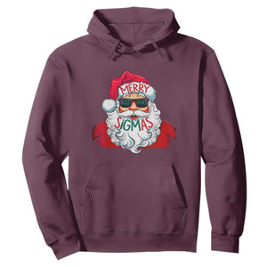 Funny Santa Rizz Christmas Hoodie Merry Rizzmas Sigmas Xmas Gen Alpha Middle School TS02 Maroon Print Your Wear