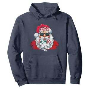 Funny Santa Rizz Christmas Hoodie Merry Rizzmas Sigmas Xmas Gen Alpha Middle School TS02 Navy Print Your Wear