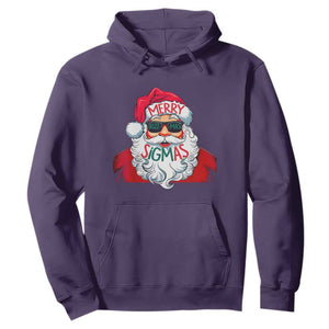 Funny Santa Rizz Christmas Hoodie Merry Rizzmas Sigmas Xmas Gen Alpha Middle School TS02 Purple Print Your Wear