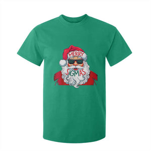 Funny Santa Rizz Christmas T Shirt For Kid Merry Rizzmas Sigmas Xmas Gen Alpha Middle School TS02 Irish Green Print Your Wear