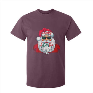 Funny Santa Rizz Christmas T Shirt For Kid Merry Rizzmas Sigmas Xmas Gen Alpha Middle School TS02 Maroon Print Your Wear