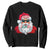 Funny Santa Rizz Christmas Sweatshirt Merry Rizzmas Sigmas Xmas Gen Alpha Middle School TS02 Black Print Your Wear