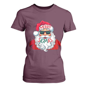 Funny Santa Rizz Christmas T Shirt For Women Merry Rizzmas Sigmas Xmas Gen Alpha Middle School TS02 Maroon Print Your Wear