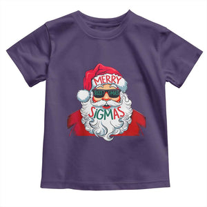 Funny Santa Rizz Christmas Toddler T Shirt Merry Rizzmas Sigmas Xmas Gen Alpha Middle School TS02 Purple Print Your Wear