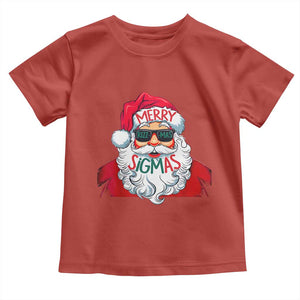 Funny Santa Rizz Christmas Toddler T Shirt Merry Rizzmas Sigmas Xmas Gen Alpha Middle School TS02 Red Print Your Wear