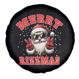 Funny Santa Rizz Christmas Spare Tire Cover Merry Rizzmas Claus Funny Xmas TS02 Print Your Wear