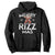 Funny Santa Rizz Christmas Hoodie Merry Rizz Mas Cool TS02 Black Print Your Wear