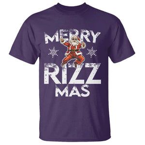 Funny Santa Rizz Christmas T Shirt Merry Rizz Mas Cool TS02 Purple Print Your Wear