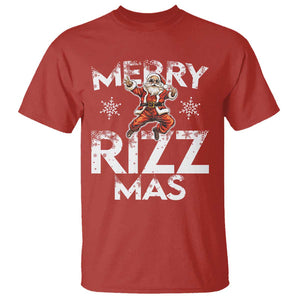 Funny Santa Rizz Christmas T Shirt Merry Rizz Mas Cool TS02 Red Print Your Wear