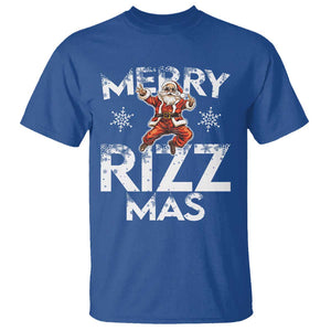 Funny Santa Rizz Christmas T Shirt Merry Rizz Mas Cool TS02 Royal Blue Print Your Wear